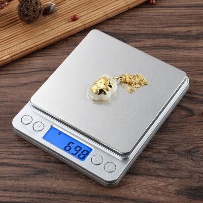 500g 0.01g Coffee Scale Electronic Digital LCD Screen Scale Portable High Precision Kitchen Jewelry Weighing Gram Smart Scale