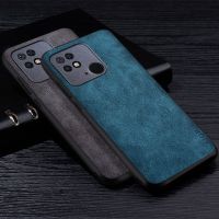 【ขาย】เคสโทรศัพท์หนัง PU เกรดพรีเมี่ยมสำหรับ Xiaomi Redmi Xiaomi Redmi 10A 10C กันรอยขีดข่วนที่ครอบสำหรับ Xiaomi สีทึบเคส10C