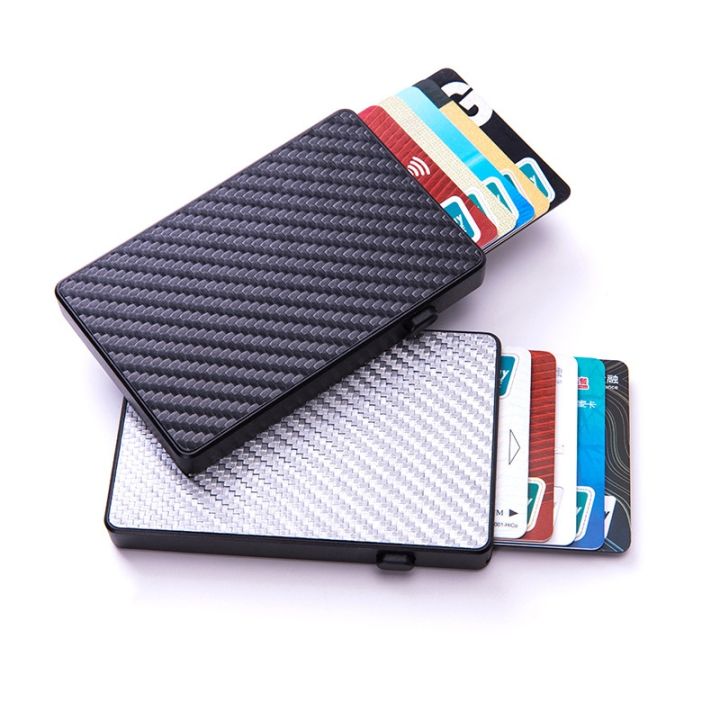 layor-wallet-bycobecy-ชื่อที่กำหนดเองผู้ชายสมาร์ทปุ่มผู้ถือบัตรเครดิตแฟชั่นคาร์บอนไฟเบอร์บางบัตรกระเป๋าสตางค์-rfid-id-กรณีบัตรเครดิต