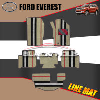 Ford Everest ปี 2015 - 2022 Blackhole Trap Line Mat Edge (Set ชุดภายในห้องโดยสาร)