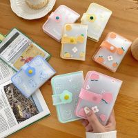 Mini Photo Album 20 Pockets 3 Inch Instax Polaroid Album PVC Photocard Holder Women ID Credit Card Holder Photocard Binder