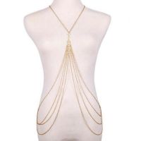 HotSexy Beach บิกินี่ Faux Pearl Multilayer พู่หน้าอก Harness สร้อยคอเอว Belly Body Chain แฟชั่นเครื่องประดับผู้หญิง Bijoux