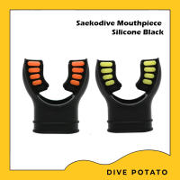 Saekodive Mouthpiece Silicone Black/Orange