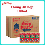 Date 12.2023 Thùng 48 hộp Sữa NutiFood Grow Plus đỏ pha sẵn 180ml