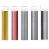 30PCS 2.8 mm Pencil Refills, Solid Deep Hole Pencil Refills for Carpenter Mark Pencils, Mechanical Pencil Replacements