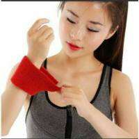 สำหรับเล่นกีฬา ปลอกข้อมือผ้าคอตตอน นิ่มกระชับ ช่วยซับเหงื่อ Aolikes 101