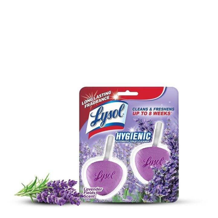Lysol Automatic Toilet Cleaner Lavender Fields 80grams Lazada PH