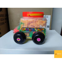 Union Toy ยูเนี่ยนทอย รถบรรจุตัวอักษร กขค และ ABC ของเล่นเสริมพัฒนาการ ของแท้