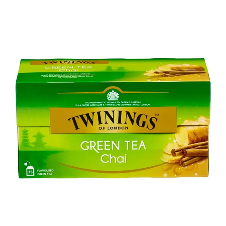 Twinings Green Tea Chai 25 Tea Bags Lazada PH
