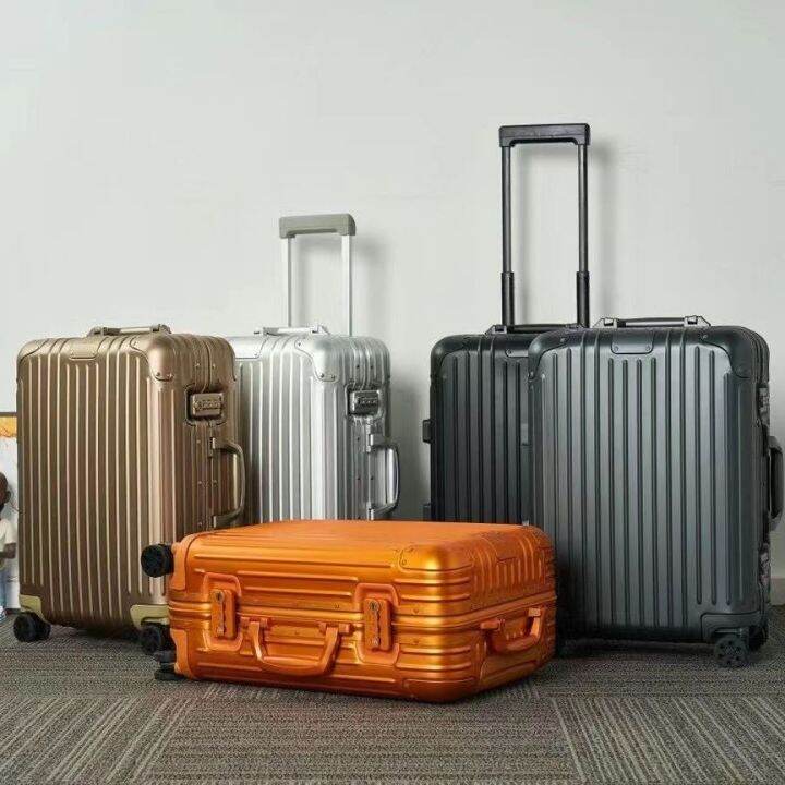 Rimowa Luxury Luggage Trolley Case Aluminum Magnesium Alloy Trolley