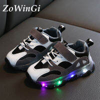 Size 21-30 Glowing Sneakers Kids Led Shoes Children Boy tenis infantil menina Kids Led Shoes Childrens Luminous Sneakers