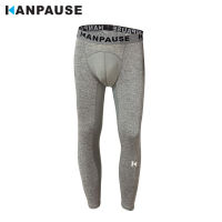 New Arrival KANPAUSE Mens Tights Pants Running Training Pants Fitness Sportswear