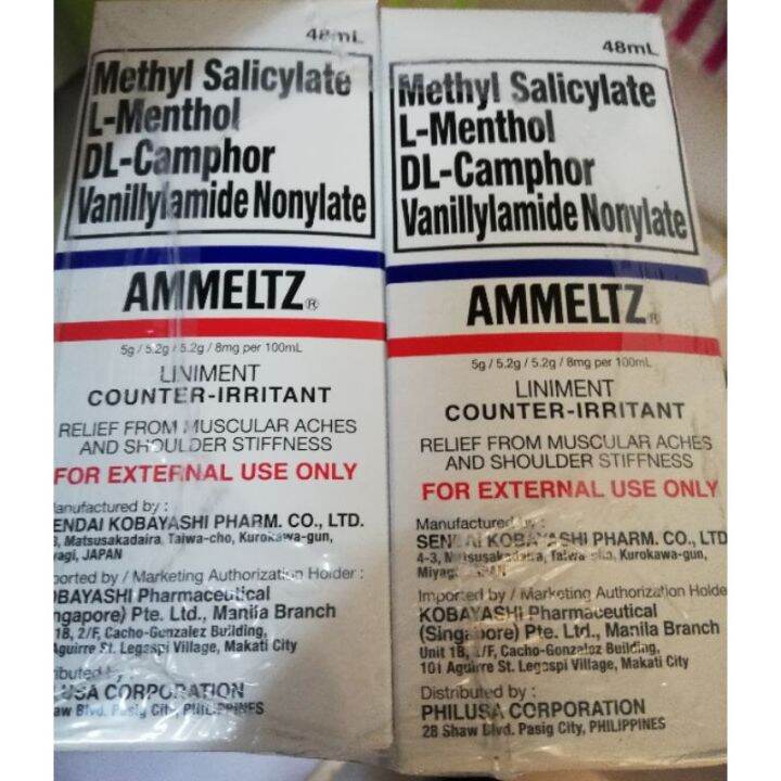 Ammeltz Liniment 48ml | Lazada PH