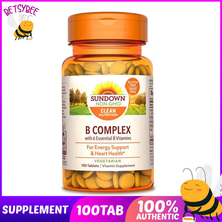 Sundown Naturals B Complex Multivitamin Supplement 100 Tablets | Lazada PH