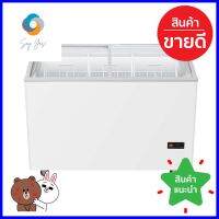 ตู้แช่แข็งฝากระจกโค้ง HAIER SD-517DP 12.9 คิว สีขาวCURVED GLASS FREEZER HAIER SD-517DP 12.9CU.FT WHITE **หมดแล้วหมดเลย**