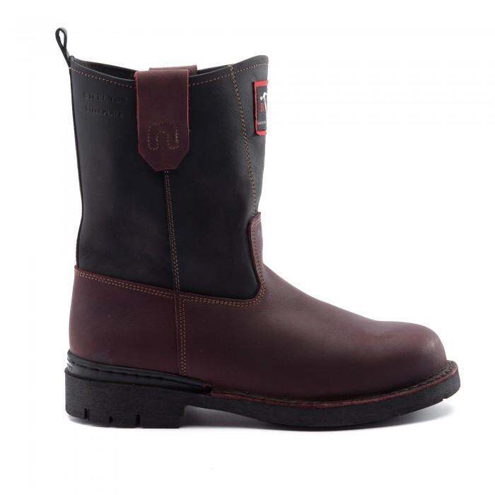 Black Hammer Men Safety Shoes High Cut With Slip On BH4702 Lazada