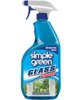 น้ำยาทำความสะอาด กระจก ลดการเกาะตัวของฝุ่นและสิ่งสกปรก SIMPLE-GREEN NO.16072 RTU Glass Cleaner Trigger, Spray Size 32 oz.