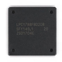 LPC1788FBD208 MCU 32-Bit ARM Cortex M0 RISC 165 General Purpose I/O Pins