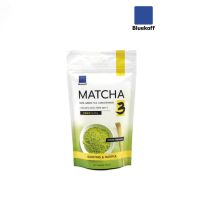 ชาเขียวมัทฉะ ชาเขียวแท้ 100 Bluekoff ผงชาเขียวมัทฉะ เข้มข้น 100 % เกรดพรีเมี่ยม Matcha Greentea Premium สูตร 3 (1ถุง บรรจุ 200 กรัม) ชาเขียวลดไขมัน ชาเขียวญี่ปุ่น ชาเขียวแบบชง ชาเขียวลดหุ่น ชาเขียวญี่ปุ่น