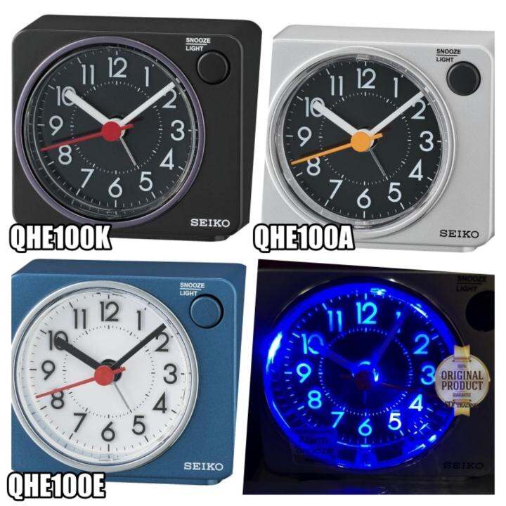 seiko-quiet-sweep-snooze-นาฬิกาปลุก-รุ่น-qhe100e-สีน้ำเงินหน้าขาว