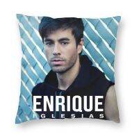 [Heimi Department Store] Enrique Iglesias SpanishPillow Case 45X45Cm Bedroom DecorationConcert Cushions Cover For Sofa ปลอกหมอนทรงสี่เหลี่ยม