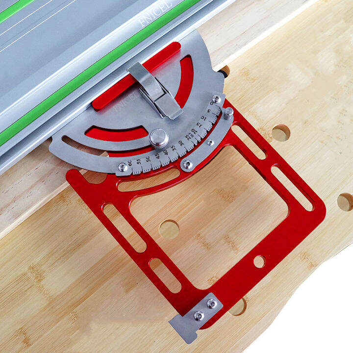 Universal Electric Circular Saw Guide Rail Angle Adjusting Tool 060° Engraving Machine Plate