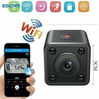 [พร้อมสต็อก]ESCAM HDQ9 Mini WIFI Camera HD 1080P VIDEO AUDIO Recorderพร้อมIR Night Visionตรวจจับการเคลื่อนไหว