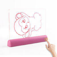 early education toys 3d magic drawing pad luminous writing board light drawing board for kids