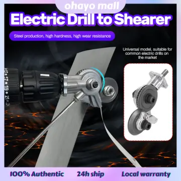 Electric Drill Plate Cutter Metal Sheet Cutter Sawing Machines