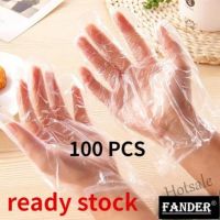 【hot sale】✌₪ D13 ?Ready Stock?kitchen glove kitchenware Home Services Kitchenware Gloves 100PCS/50PCS