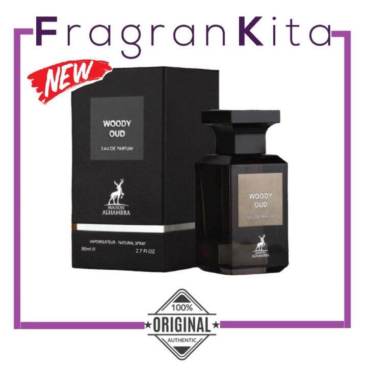 Maison Alhambra Woody Oud 80 ml EDP | Lazada