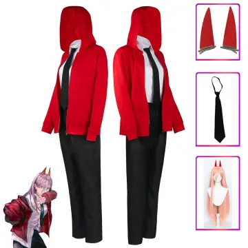 Chainsaw Man Makima Cosplay Costume and Wig 