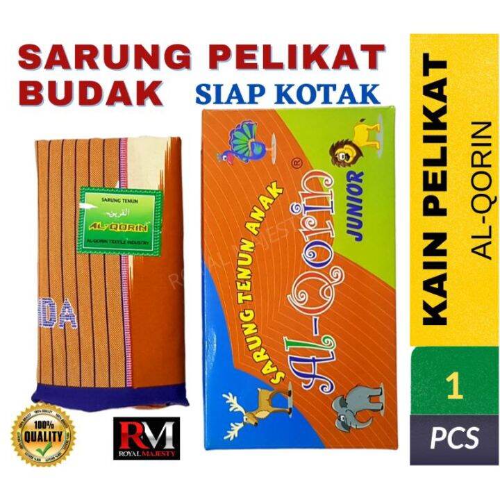 KAIN PELIKAT BUDAK AL-QORIN SIAP KOTAK HARGA MURAH | Lazada