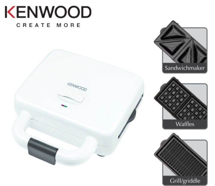 Kenwood SMP84.C0WH Sandwich Maker Snack Maker Lazada