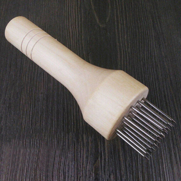 stainless-steel-fast-tenderizer-loose-steak-kitchen-tool-belly-pork-skin-crispy-hand-tool-hole-hammer-needle-poke-pointed-needle