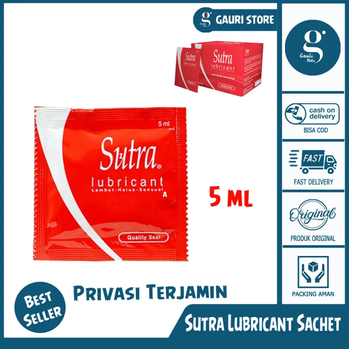 Sutra Lubricant Sachet 5 mL GauriStore Lazada Indonesia
