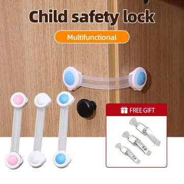 2 Pcs Fridge Lock, Refrigerator Lock for Children, Mini Fridge