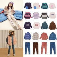 Kids Clothes 2023 New Autumn Wyn Brand Toddler Girls Cute Print Long Sleeve T-Shirts Baby Outfit Boys Pants Cotton Tees Tops