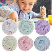 Charms Cotton Slime Fluffy Polymer Colorful Silk Magic Clay Plasticine Supplies Accessories Anti Stress Mud Kids Toys