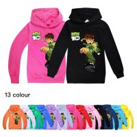 ┇▪☋ Ben Ban Shirt for Girls Boy Hooded T Shirt Tennage Kids Clothes Boys 8 10 12 Fall Clothes for Kids Little Children Tops Tshirt