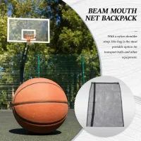 Large-Capacity Outdoor Sports Bag Football Basketball Bag Sports Storage Beam Net Backpack Multi-Function Outdoor Sports Ball Storage Bag (30 X 40 Inch)