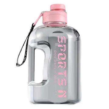 2 Liter Water Bottle With Straw Large Portable Travel Bottles For Training  Sport Fitness Cup With Time Scale Fda Free
