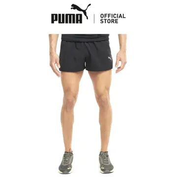 Puma mens running outlet split shorts