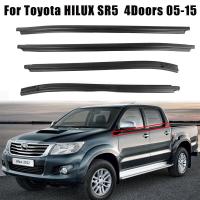 【DT】Car Window Moulding Trim Weatherstrip Seal Belt Rubber Sealing Strips for Toyota Hilux SR5 VIGO MK6 PICKUP 4Doors 2005-2015  hot