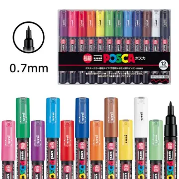 Posca Paint Markers (Set of 8)