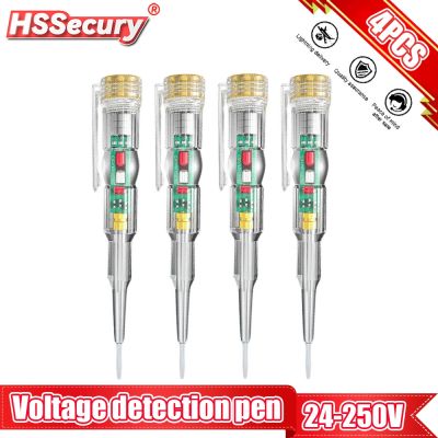 1/2/3/4PCS Intelligent Induction Power Voltage Detector Pen 24-250V Circuit Tester Electrical Screwdriver Indicator Electrician