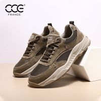 CCE mens shoes leather retro wear-resistant sports shoes mens first layer pigskin fashion large size outdoor boots men 2905-LQ shoes