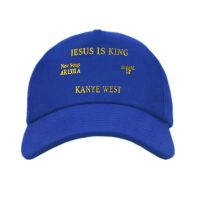 [A Motion] ใหม่ KanyeJesus IsAlbum หมวกเบสบอลเย็บปักถักร้อยพ่อหมวก U Nisex WomenHats อัลบั้มล่าสุด Snapback