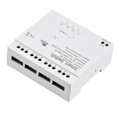DC85-250V USB 5V ใหม่ล่าสุด EWelink EWB4CH-D1 WIFI Switch Smart Receiver On Off รีโมทคอนลสวิทช์สัมผัสแห้ง