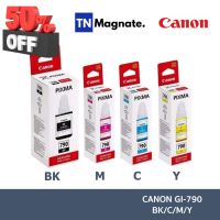 [หมึกพิมพ์] Canon GI-790 หมึกขวดแท้ BK/C/M/Y  -1 ขวด(เลือกสี) #หมึกเครื่องปริ้น hp #หมึกปริ้น   #หมึกสี   #หมึกปริ้นเตอร์  #ตลับหมึก